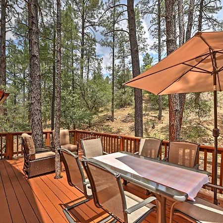 Prescott Cabin With Beautiful Forest Views And Deck! Exteriör bild