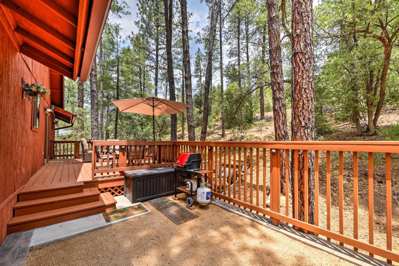 Prescott Cabin With Beautiful Forest Views And Deck! Exteriör bild